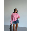 2 iplik bisiklet yaka sweat pembe f2339 2 iplik bisiklet yaka sweat pembe f2339