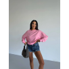 2 iplik bisiklet yaka sweat pembe f2339 2 iplik bisiklet yaka sweat pembe f2339
