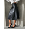 Komple parçalı deri etek siyah h26441 Komple parçalı deri etek siyah h26441