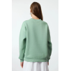 3 İplik Şardonlu Bisiklet Yaka Sweatshirt Mint 3 İplik Şardonlu Bisiklet Yaka Sweatshirt Mint