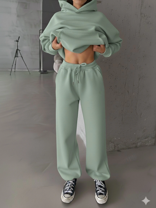 3 İplik Şardonlu Lastik Paça Eşofman Mint P510439 3 İplik Şardonlu Lastik Paça Eşofman Mint P510439