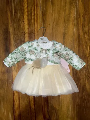 9-18 Aylık Prenses Elbise Sarı