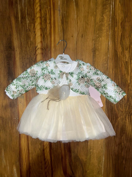 9-18 aylık prenses elbise sarı 9-18 aylık prenses elbise sarı