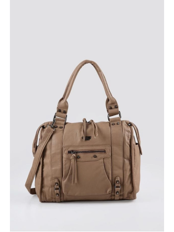 Abga Vizon Cilt Omuz Çantası