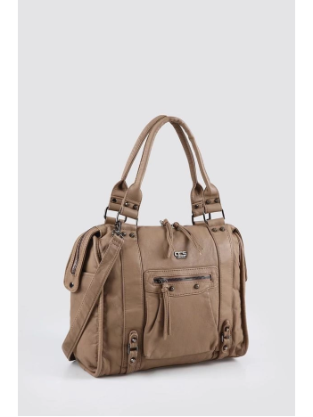 Abga Vizon Cilt Omuz Çantası Abga Vizon Cilt Omuz Çantası