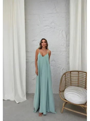 Aerobin Uzun Elbise Çağla Yeşili Pt Aerobin Uzun Elbise Çağla Yeşili Pt