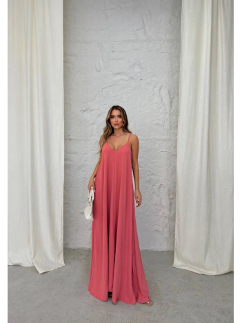 Aerobin Uzun Elbise Pembe Pt