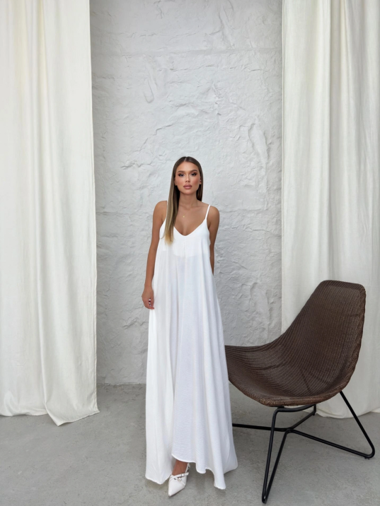 Aerobin Uzun Elbise Beyaz Pt Aerobin Uzun Elbise Beyaz Pt