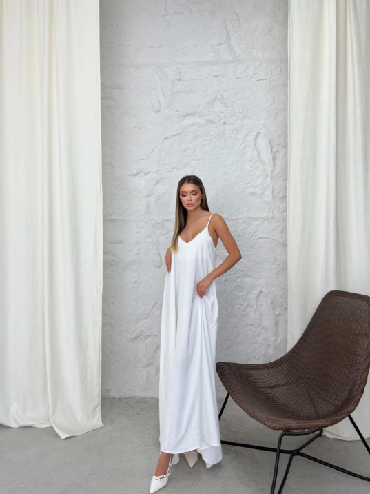 Aerobin Uzun Elbise Beyaz Pt Aerobin Uzun Elbise Beyaz Pt