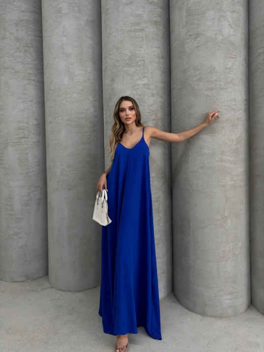 Aerobin Uzun Elbise Saks Mavisi Pt Aerobin Uzun Elbise Saks Mavisi Pt