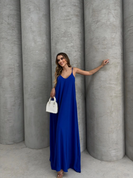 Aerobin Uzun Elbise Saks Mavisi Pt Aerobin Uzun Elbise Saks Mavisi Pt