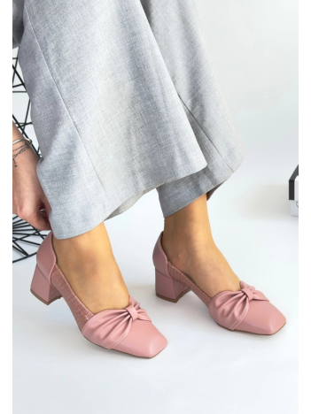 Agnet Pudra Cilt Topuklu Ayakkabı