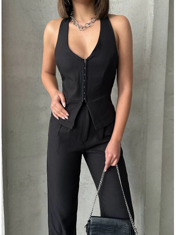 Akraflı Keten Takım Akraflı Keten Takım