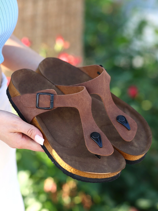 Aksar Taba Nubuk Parmak Arası Terlik Aksar Taba Nubuk Parmak Arası Terlik