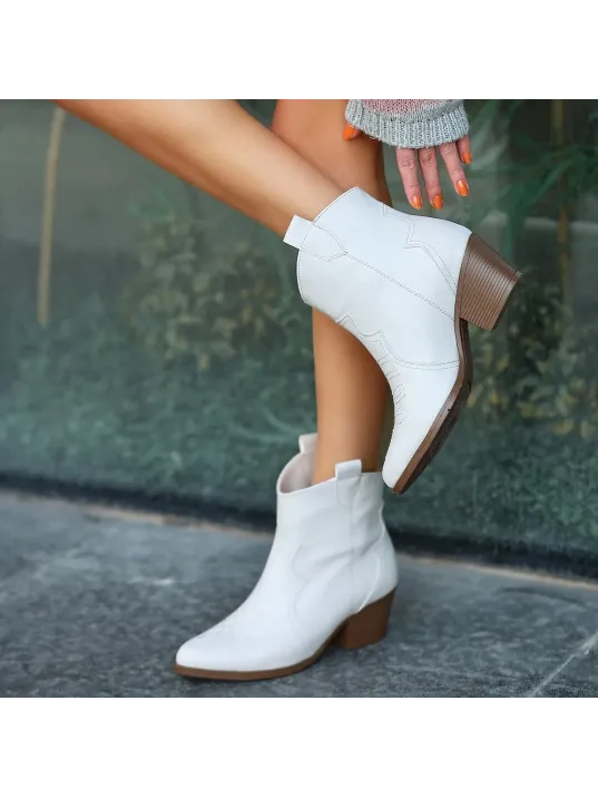 Akver Bej Cilt Topuklu Bot Akver Bej Cilt Topuklu Bot