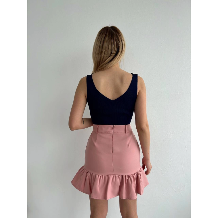 Altı fırfırlı etek pudra s24817 Altı fırfırlı etek pudra s24817