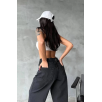 Arkadan tokalı jeans pantolon Siyah Arkadan tokalı jeans pantolon Siyah