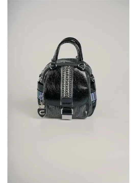 Atey Siyah Cilt Kol Ve Omuz Çantası Atey Siyah Cilt Kol Ve Omuz Çantası