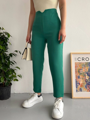 Atlas fletolu pantolon petrol yeşili Atlas fletolu pantolon petrol yeşili