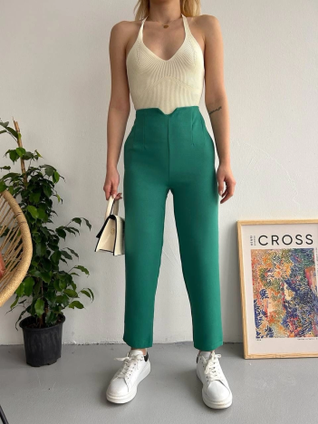 Atlas fletolu pantolon petrol yeşili Atlas fletolu pantolon petrol yeşili