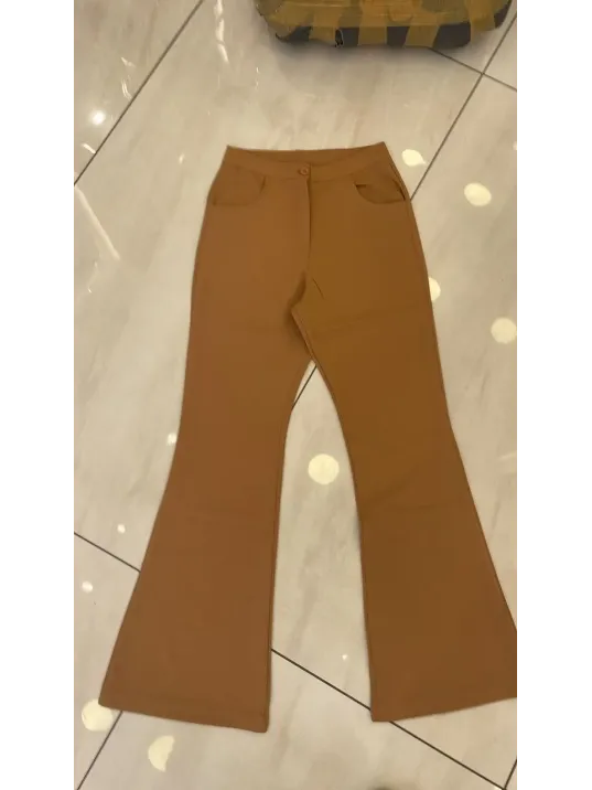 Atlas Palazzo Pantolon Kamel