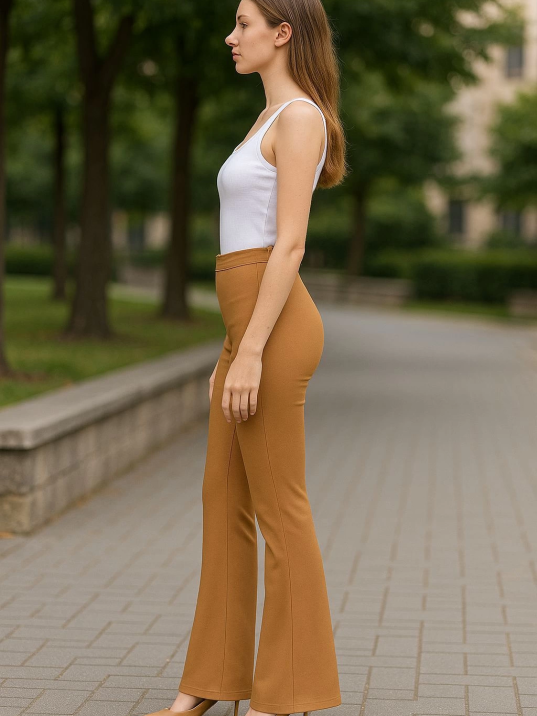 Atlas palazzo pantolon kamel Atlas palazzo pantolon kamel