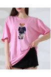 Ayıcıklı Oversize Tişört