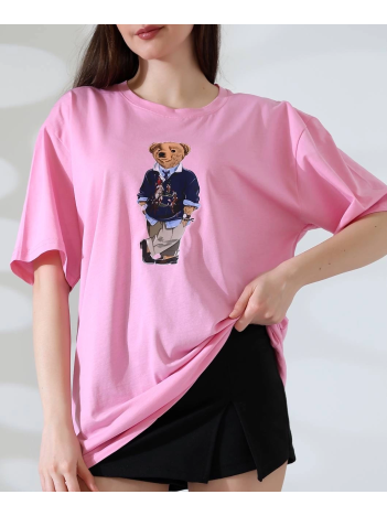Ayıcıklı oversize tişört Ayıcıklı oversize tişört