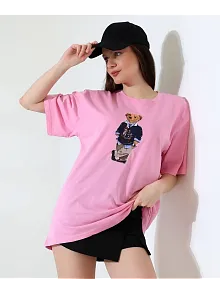 Ayıcıklı Oversize Tişört