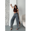 Baggy kar yıkama eskitme kahve jeans pantolon d2007 Baggy kar yıkama eskitme kahve jeans pantolon d2007