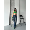 Baggy süper taş bıyık yıkama kahve tint jeans pantolon d2007 Baggy süper taş bıyık yıkama kahve tint jeans pantolon d2007