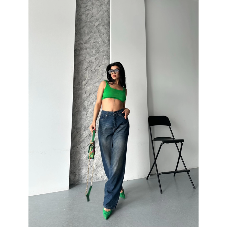 Baggy süper taş bıyık yıkama kahve tint jeans pantolon d2007 Baggy süper taş bıyık yıkama kahve tint jeans pantolon d2007