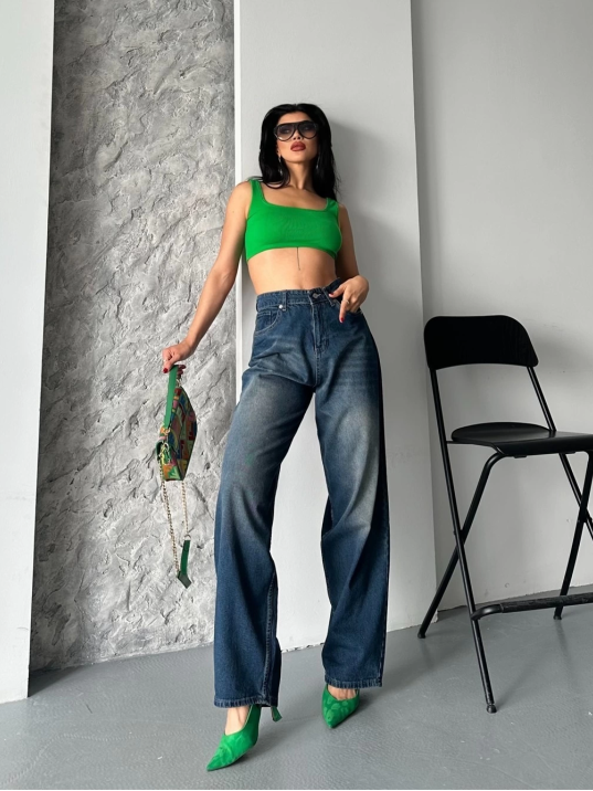 Baggy süper taş bıyık yıkama kahve tint jeans pantolon d2007 Baggy süper taş bıyık yıkama kahve tint jeans pantolon d2007