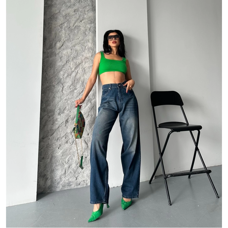 Baggy süper taş bıyık yıkama kahve tint jeans pantolon d2007 Baggy süper taş bıyık yıkama kahve tint jeans pantolon d2007