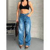 Baggy süper taş bıyık yıkama mavi jeans pantolon d2007 Baggy süper taş bıyık yıkama mavi jeans pantolon d2007