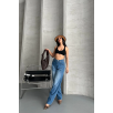 Baggy süper taş bıyık yıkama mavi jeans pantolon d2007 Baggy süper taş bıyık yıkama mavi jeans pantolon d2007