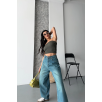 Baggy taş enzim bıyık yıkama jeans pantolon yeşil tint d2007 Baggy taş enzim bıyık yıkama jeans pantolon yeşil tint d2007