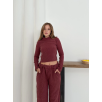 Balıkçı yaka örme takım bordo st265865 Balıkçı yaka örme takım bordo st265865
