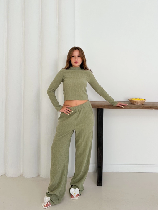 Balıkçı yaka örme takım mint st265865 Balıkçı yaka örme takım mint st265865