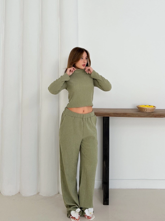 Balıkçı yaka örme takım mint st265865 Balıkçı yaka örme takım mint st265865