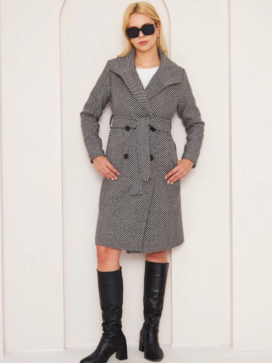 Balıksırtı Uzun Kaşe Kaban Balıksırtı Uzun Kaşe Kaban