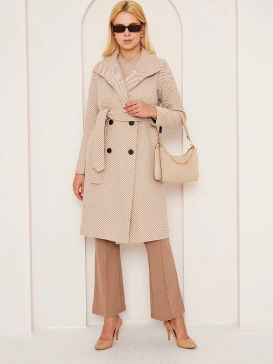 Balıksırtı Uzun Kaşe Kaban Balıksırtı Uzun Kaşe Kaban