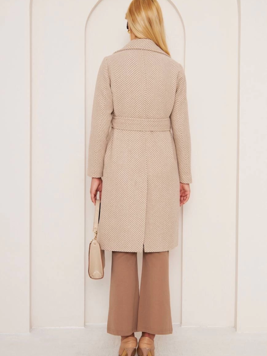 Balıksırtı Uzun Kaşe Kaban Balıksırtı Uzun Kaşe Kaban