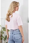 Baskılı Crop Tişört
