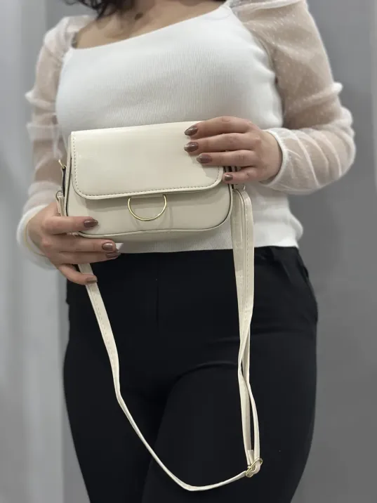 Krem Cilt Mossi Çanta