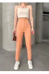 Beli Lastikli Karamel Pantolon