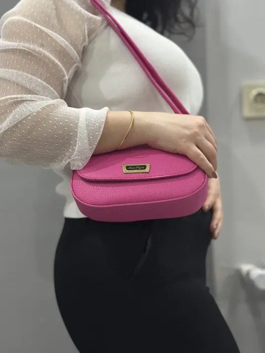 Pembe Cilt Jessi Çanta