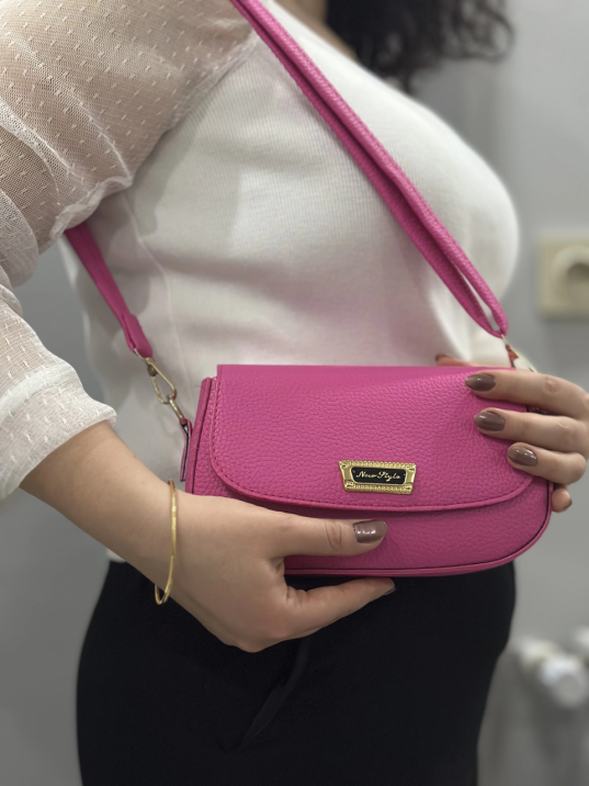 Pembe cilt jessi çanta