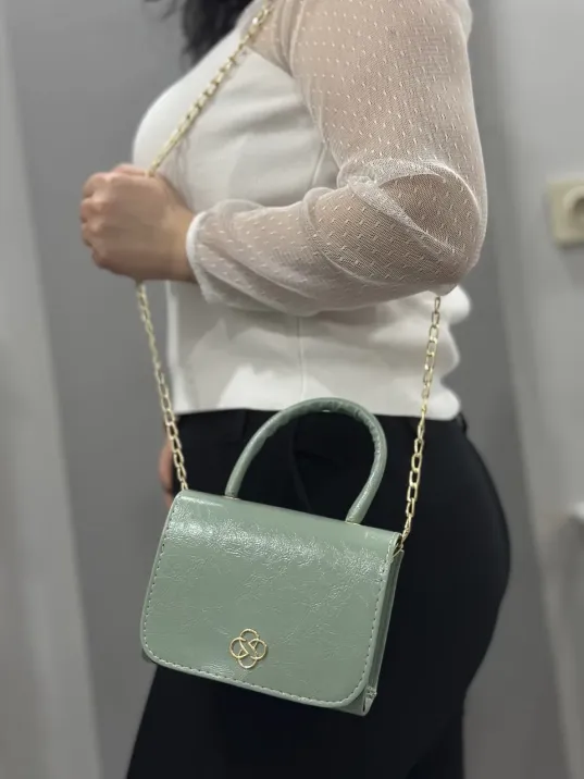 Mint Cilt Krash Çanta