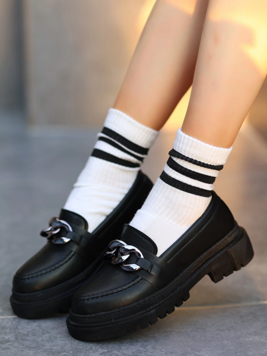 Biga Siyah Cilt  Ayakkabı Biga Siyah Cilt  Ayakkabı